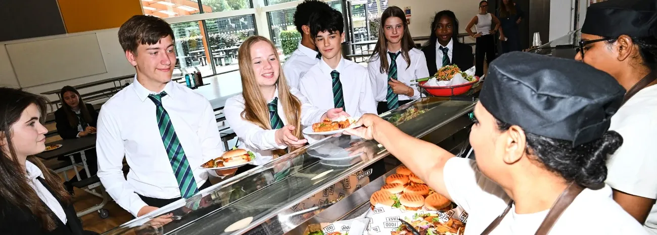 School catering companies in hampshire
