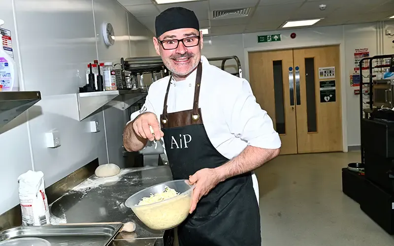 On-site catering teams